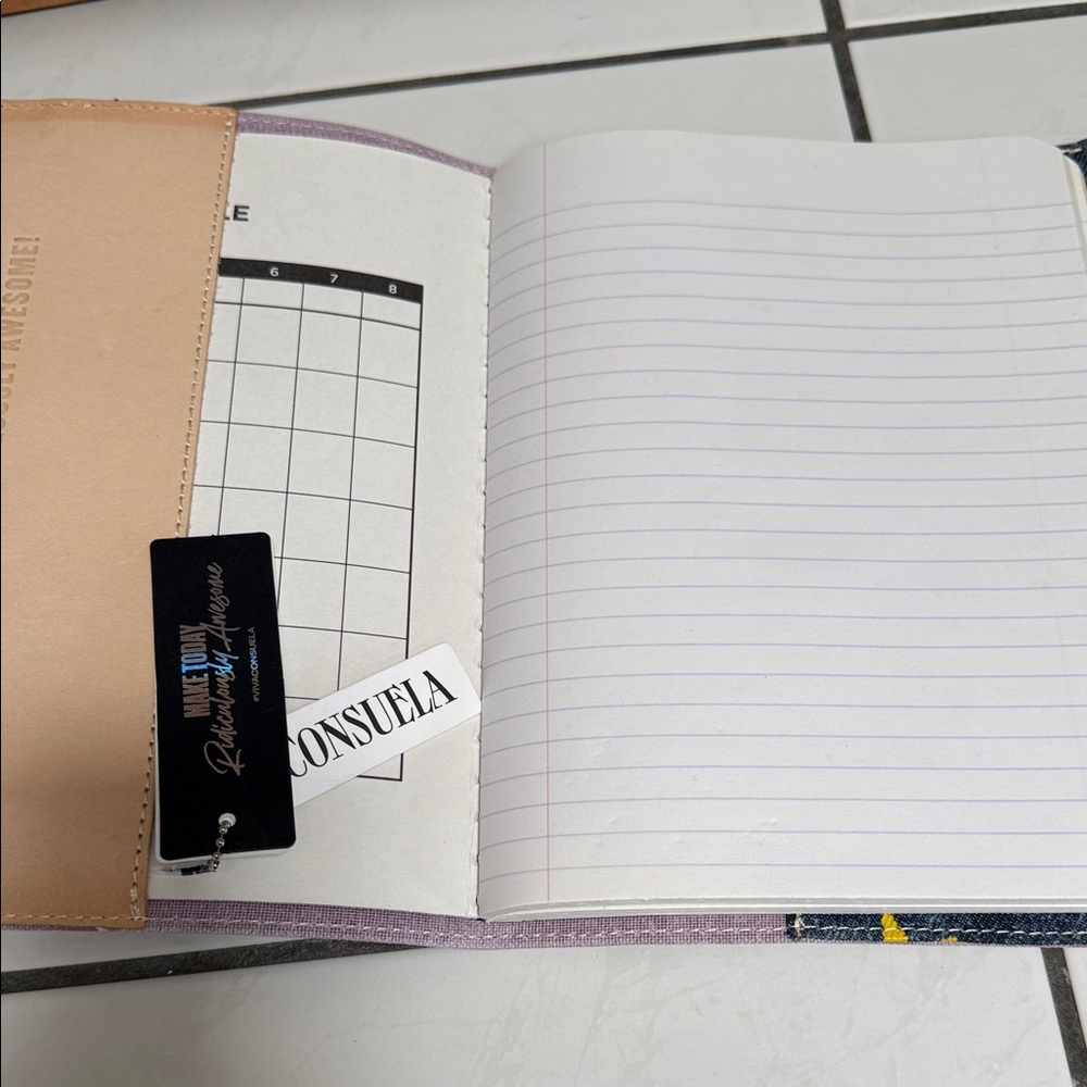 Consuela Multicolor Embroidered Notebook Cover - Picture 2 of 4